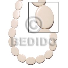 Flat oval bone 4x14x20mm Flat oval bone 4x14x20mm