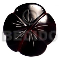 70mm blacktab gumamela scallop 70mm blacktab gumamela scallop