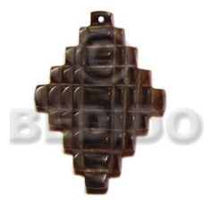 Black tab checkered cross carving Black tab checkered cross carving