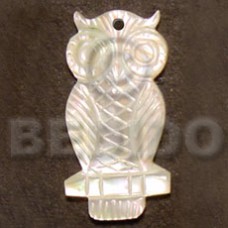 Owl mop carving 40mm Owl mop carving 40mm