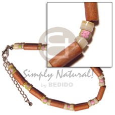 Bayong wood tube gold Bayong wood tube gold