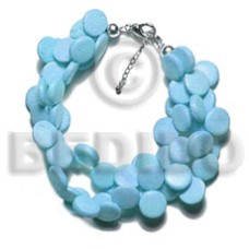 3 rows aqua blue coco 3 rows aqua blue coco