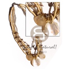 6 layers 2-3mm coco heishe glass 6 layers 2-3mm coco heishe glass