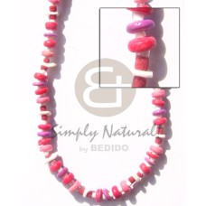 7-8mm pink lavender coco pokalet. white