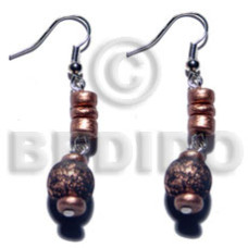 Dangling wood beads and 4-5mm Dangling wood beads and 4-5mm