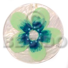 Round natural 50mm capiz shell Round natural 50mm capiz shell