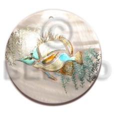 Round 40mm kabibe shell Round 40mm kabibe shell