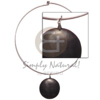 Nickel-free silver hoop ring