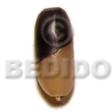 Capsule transparent black horn 20mm Capsule transparent black horn 20mm