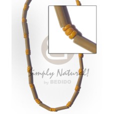 Bamboo tube bright yellow Bamboo tube bright yellow