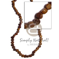 Flat round sidedrill robles wood Flat round sidedrill robles wood