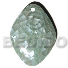 45mmx40mm diamond mint green hammershell 45mmx40mm diamond mint green hammershell