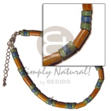 Wood tube 4-5mm coco Wood tube 4-5mm coco