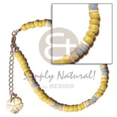 4-5mm yellow coco pokalet. 4-5mm yellow coco pokalet.