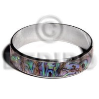 Laminated paua in 3 4