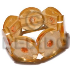 30mm round bright orange clear 30mm round bright orange clear