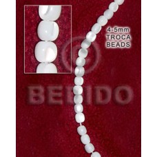 Troca 4-5 mm beads Troca 4-5 mm beads