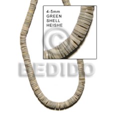 4-5mm green shell heishe 4-5mm green shell heishe