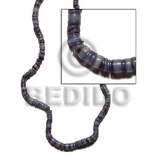 Dark blue hammershell heishe Dark blue hammershell heishe