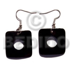 Dangling 35mm square black tab Dangling 35mm square black tab