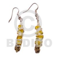 Dangling troca crystal nuggets