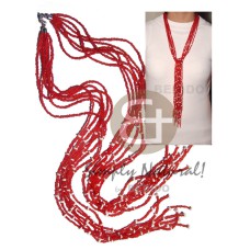 Scarf necklace - 7 rows Scarf necklace - 7 rows