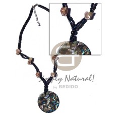 4-5mm coco heishe black glass beads everlasting 4-5mm coco heishe black glass beads everlasting