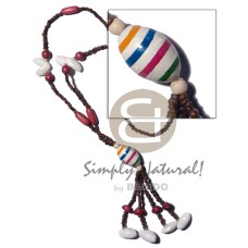 2-3mm natural brown coco pokalet. 2-3mm natural brown coco pokalet.