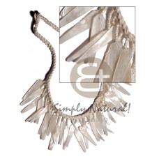 36pcs. dangling 32mmx8mm hammershell sticks 36pcs. dangling 32mmx8mm hammershell sticks