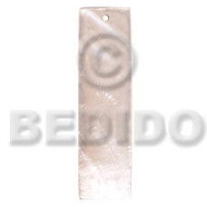 40mmx12mm natural white capiz bar 40mmx12mm natural white capiz bar