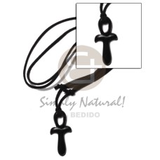 40mm black celtic carabao horn 40mm black celtic carabao horn