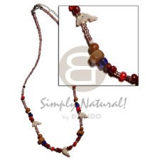 Glass wood horn combination Glass wood horn combination