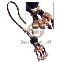 Tassled 4-5mm coco pokalet