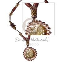 35mm carved blacklip shell