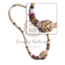 4-5mm coco heishe bleach 4-5mm coco heishe bleach