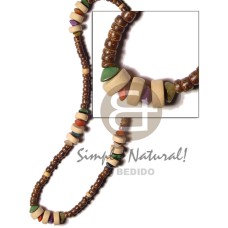 4-5mm coco. nat brown 4-5mm coco. nat brown