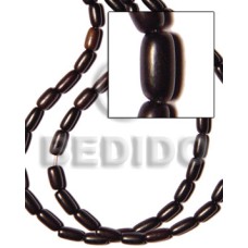 Black camagong oval 5x10mm Black camagong oval 5x10mm