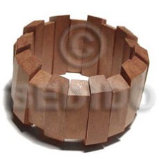 40mmx10mm natural wood elastic bangle 40mmx10mm natural wood elastic bangle