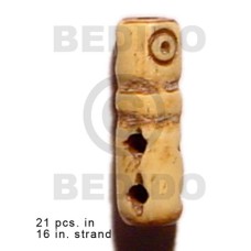 Natural antique bone tube Natural antique bone tube