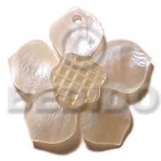 45mm natural hammershell flower 45mm natural hammershell flower