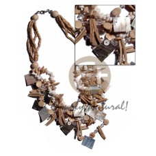 5 rows 2-3mm natural heishe 5 rows 2-3mm natural heishe