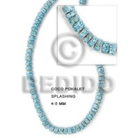 4-5 coco pokalet. marblized aqua