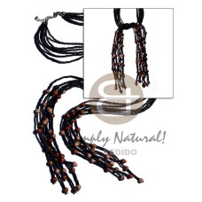 Scarf necklace - 6 rows Scarf necklace - 6 rows