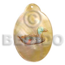 Oval mop 45mm handpainted