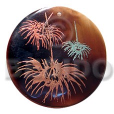 Round 50mm blacktab shell