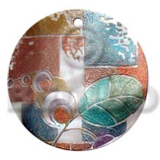 Round 50mm kabibe shell