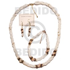 Set jewelry ordered individually as