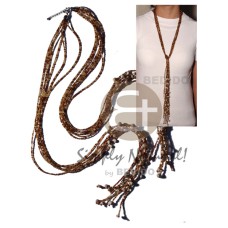 Scarf necklace - 7 rows Scarf necklace - 7 rows