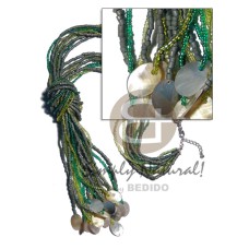 3 rows glass beads 3 rows glass beads