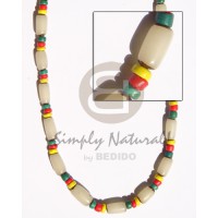 White buri tube yellow